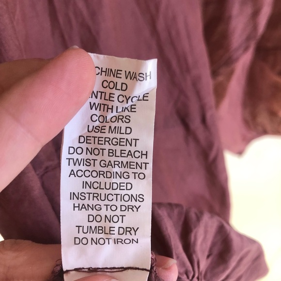 ❤️Stella Carakasi Tunic Shirt Dress Silk Lagenlook Style Oversized Pockets S - Picture 11 of 11